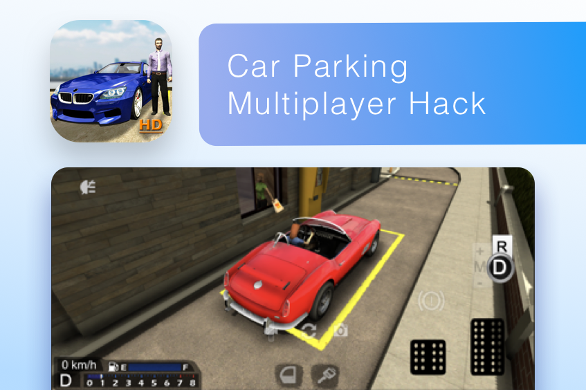 Взломанная игра car parking multiplayer