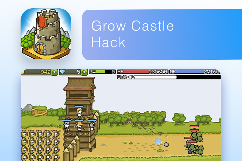 Взломанная игра grow castle