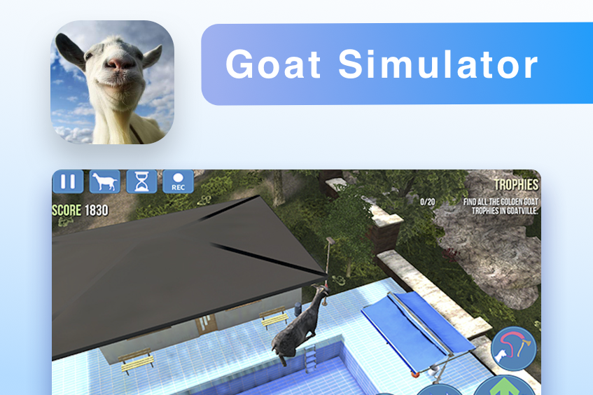 Goat simulator 3 карта в башне